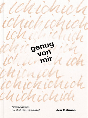 cover image of Genug von mir